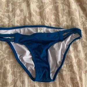 NWOT Venus strappy blue bikini bottom sz 10